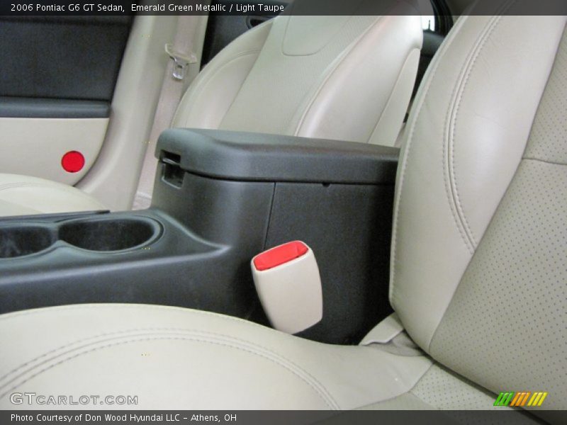Emerald Green Metallic / Light Taupe 2006 Pontiac G6 GT Sedan