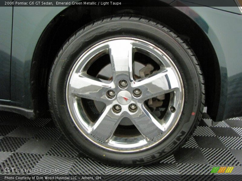 Emerald Green Metallic / Light Taupe 2006 Pontiac G6 GT Sedan