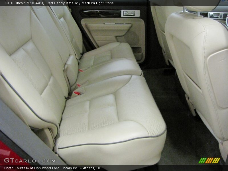 Red Candy Metallic / Medium Light Stone 2010 Lincoln MKX AWD