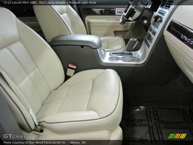 Red Candy Metallic / Medium Light Stone 2010 Lincoln MKX AWD