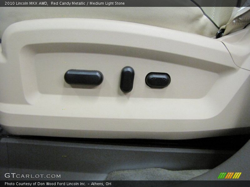 Red Candy Metallic / Medium Light Stone 2010 Lincoln MKX AWD