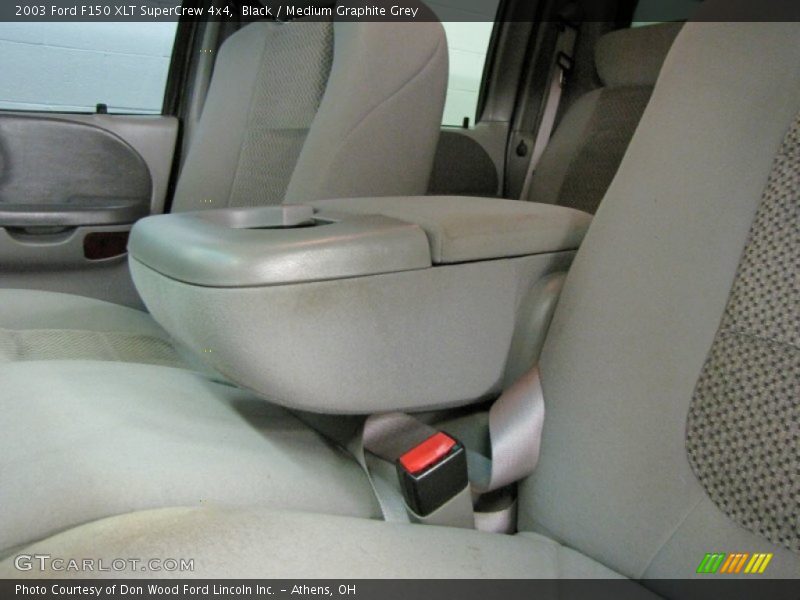 Black / Medium Graphite Grey 2003 Ford F150 XLT SuperCrew 4x4