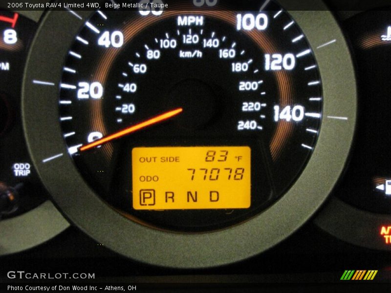 Beige Metallic / Taupe 2006 Toyota RAV4 Limited 4WD