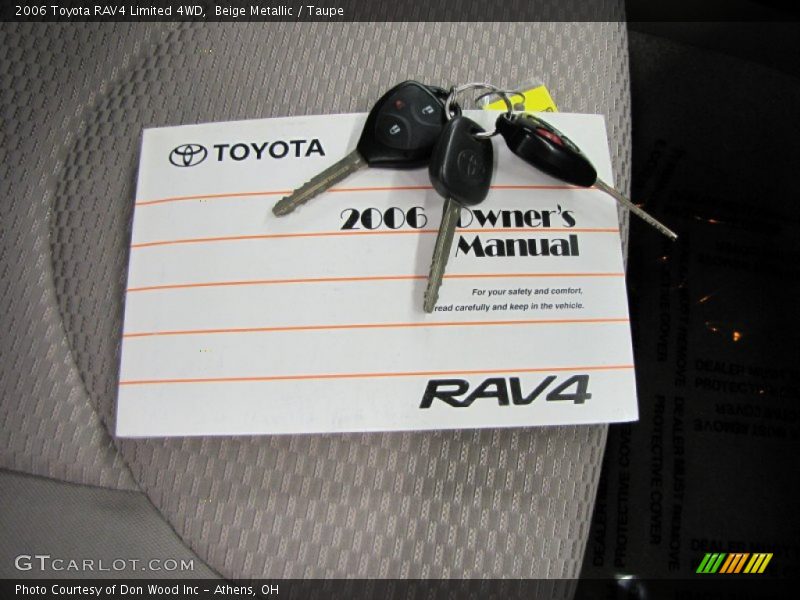 Beige Metallic / Taupe 2006 Toyota RAV4 Limited 4WD