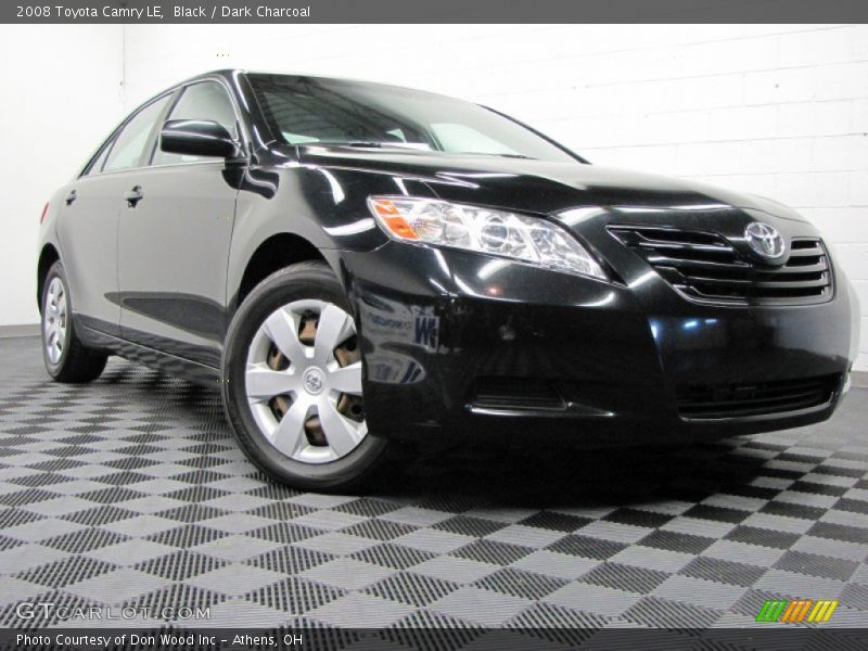 Black / Dark Charcoal 2008 Toyota Camry LE