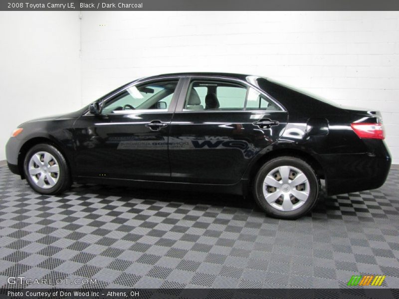 Black / Dark Charcoal 2008 Toyota Camry LE
