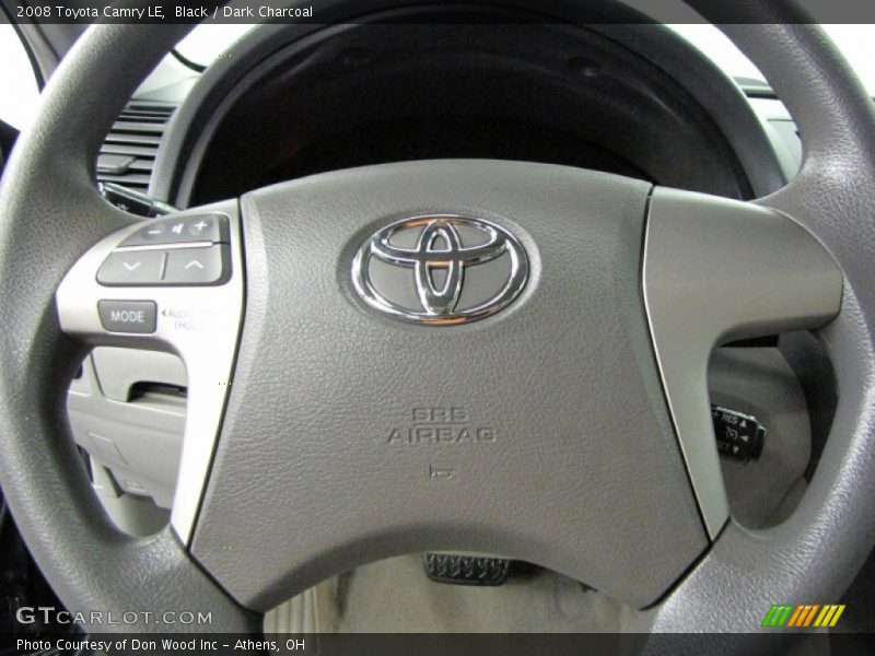 Black / Dark Charcoal 2008 Toyota Camry LE