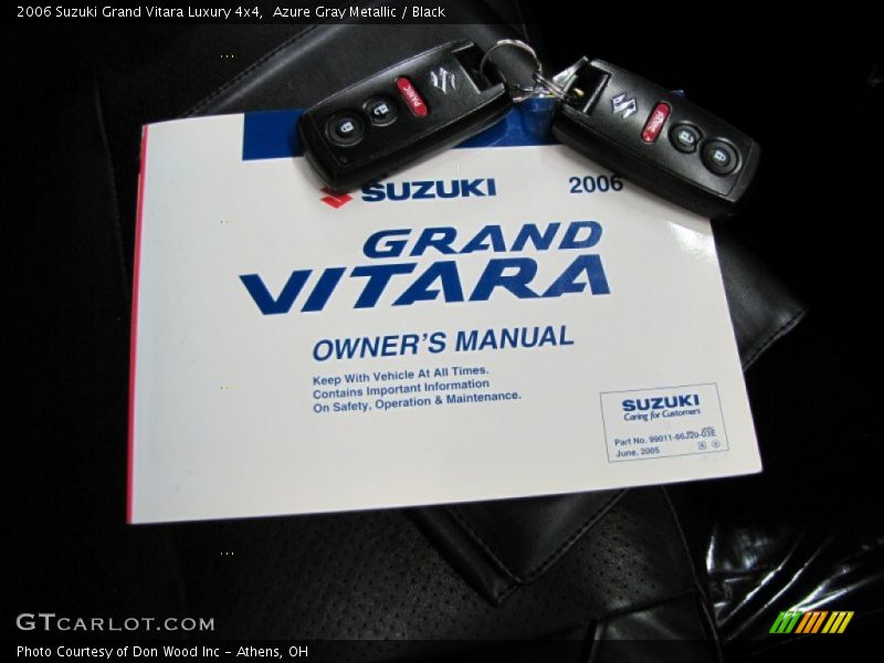 Azure Gray Metallic / Black 2006 Suzuki Grand Vitara Luxury 4x4