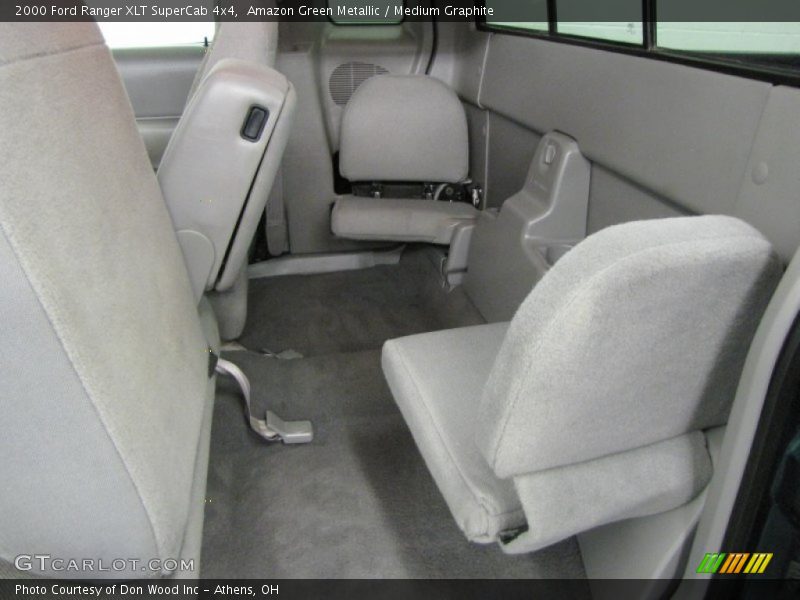 Amazon Green Metallic / Medium Graphite 2000 Ford Ranger XLT SuperCab 4x4