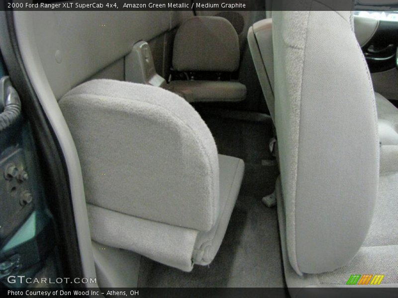 Amazon Green Metallic / Medium Graphite 2000 Ford Ranger XLT SuperCab 4x4