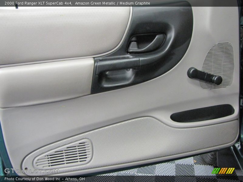 Amazon Green Metallic / Medium Graphite 2000 Ford Ranger XLT SuperCab 4x4