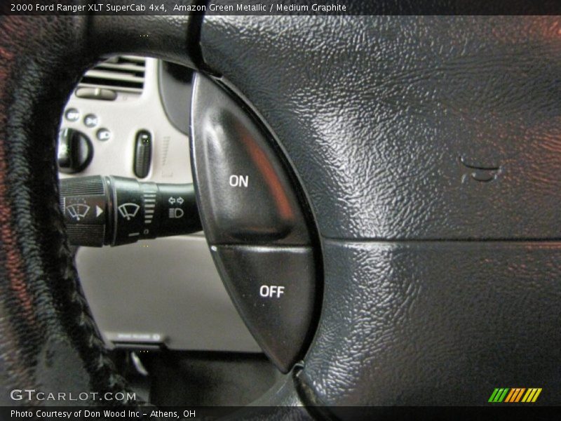 Amazon Green Metallic / Medium Graphite 2000 Ford Ranger XLT SuperCab 4x4