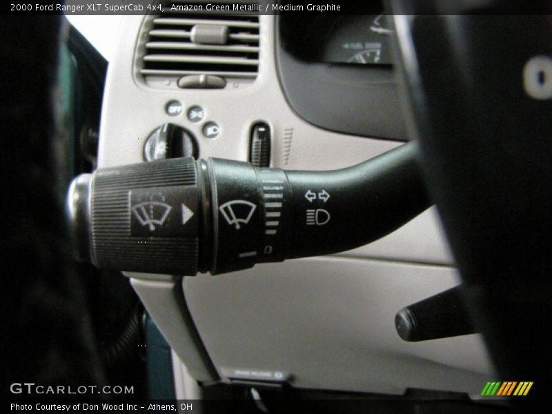 Amazon Green Metallic / Medium Graphite 2000 Ford Ranger XLT SuperCab 4x4