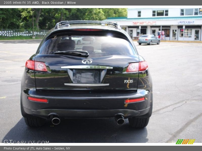 Black Obsidian / Willow 2005 Infiniti FX 35 AWD