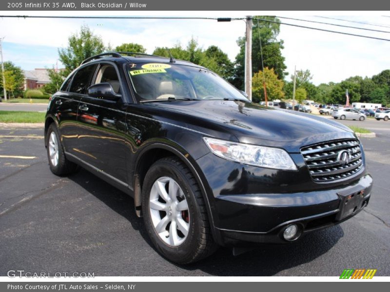 Black Obsidian / Willow 2005 Infiniti FX 35 AWD