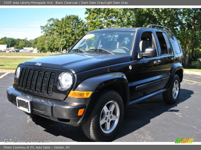 Black Clearcoat / Dark Slate Gray/Light Slate Gray 2005 Jeep Liberty Renegade 4x4