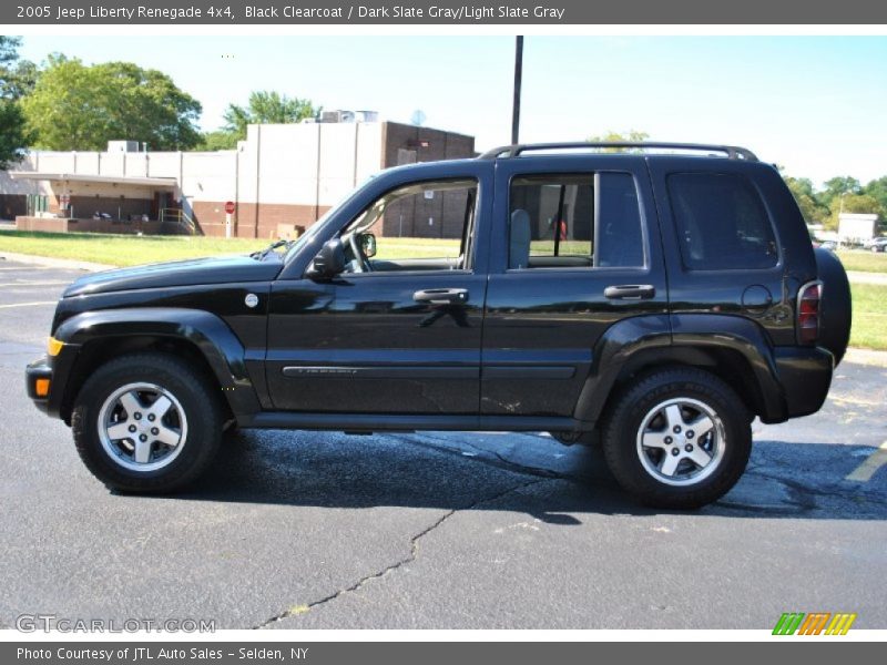 Black Clearcoat / Dark Slate Gray/Light Slate Gray 2005 Jeep Liberty Renegade 4x4