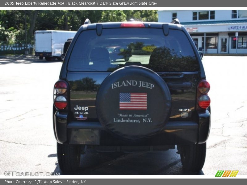 Black Clearcoat / Dark Slate Gray/Light Slate Gray 2005 Jeep Liberty Renegade 4x4
