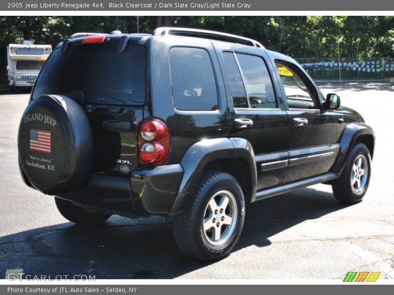 Black Clearcoat / Dark Slate Gray/Light Slate Gray 2005 Jeep Liberty Renegade 4x4