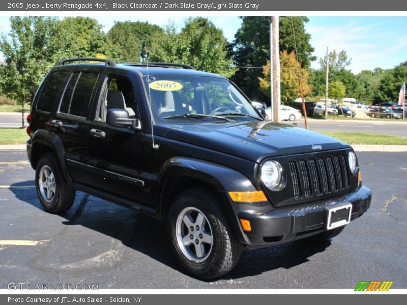 Black Clearcoat / Dark Slate Gray/Light Slate Gray 2005 Jeep Liberty Renegade 4x4