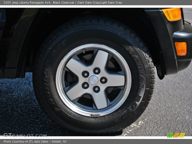 Black Clearcoat / Dark Slate Gray/Light Slate Gray 2005 Jeep Liberty Renegade 4x4