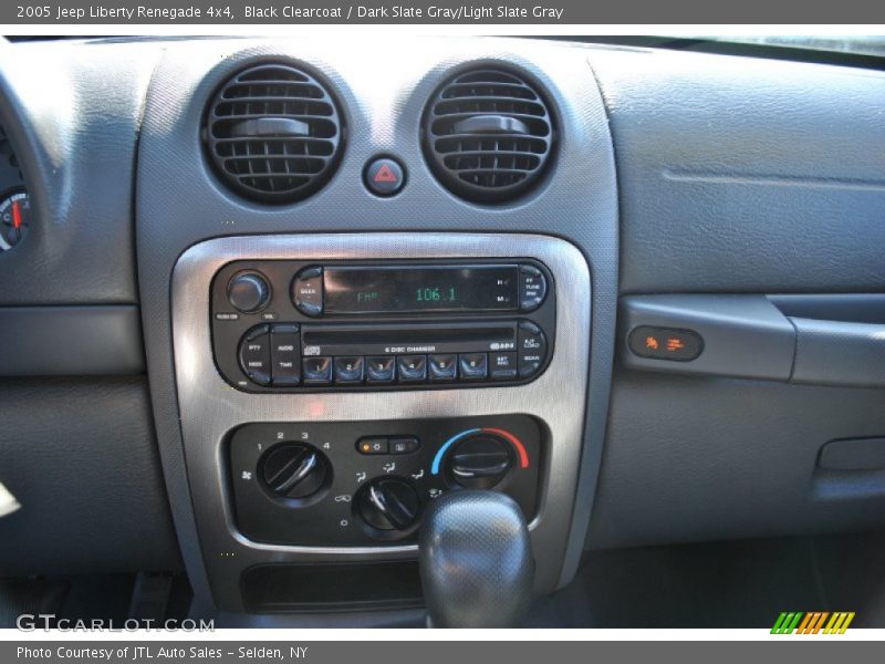 Black Clearcoat / Dark Slate Gray/Light Slate Gray 2005 Jeep Liberty Renegade 4x4