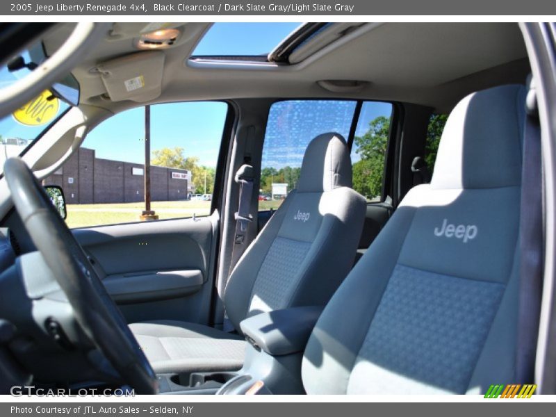Black Clearcoat / Dark Slate Gray/Light Slate Gray 2005 Jeep Liberty Renegade 4x4