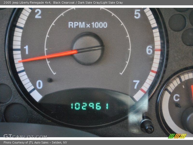 Black Clearcoat / Dark Slate Gray/Light Slate Gray 2005 Jeep Liberty Renegade 4x4