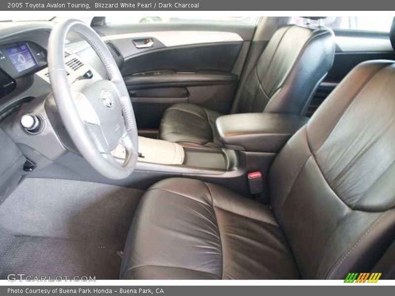 Blizzard White Pearl / Dark Charcoal 2005 Toyota Avalon Touring