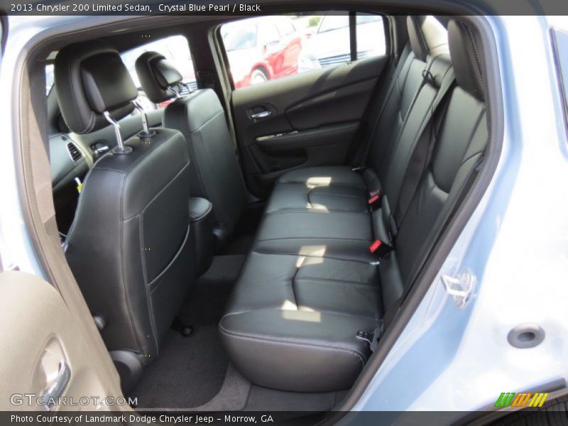 Crystal Blue Pearl / Black 2013 Chrysler 200 Limited Sedan
