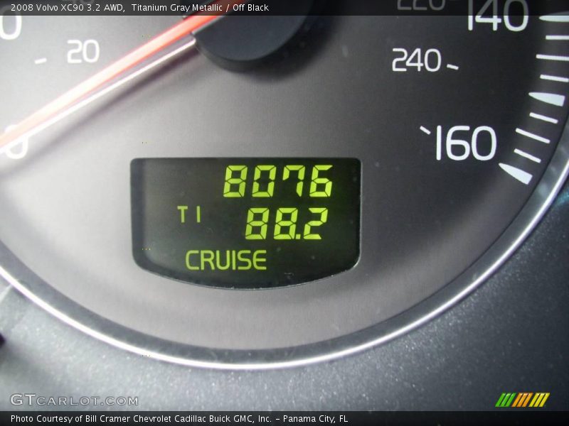 Titanium Gray Metallic / Off Black 2008 Volvo XC90 3.2 AWD