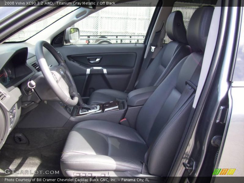 Titanium Gray Metallic / Off Black 2008 Volvo XC90 3.2 AWD