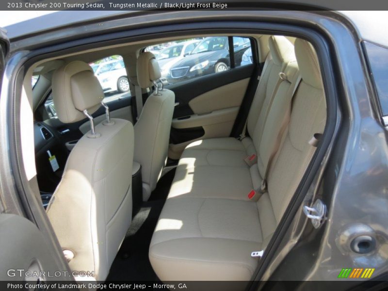 Tungsten Metallic / Black/Light Frost Beige 2013 Chrysler 200 Touring Sedan