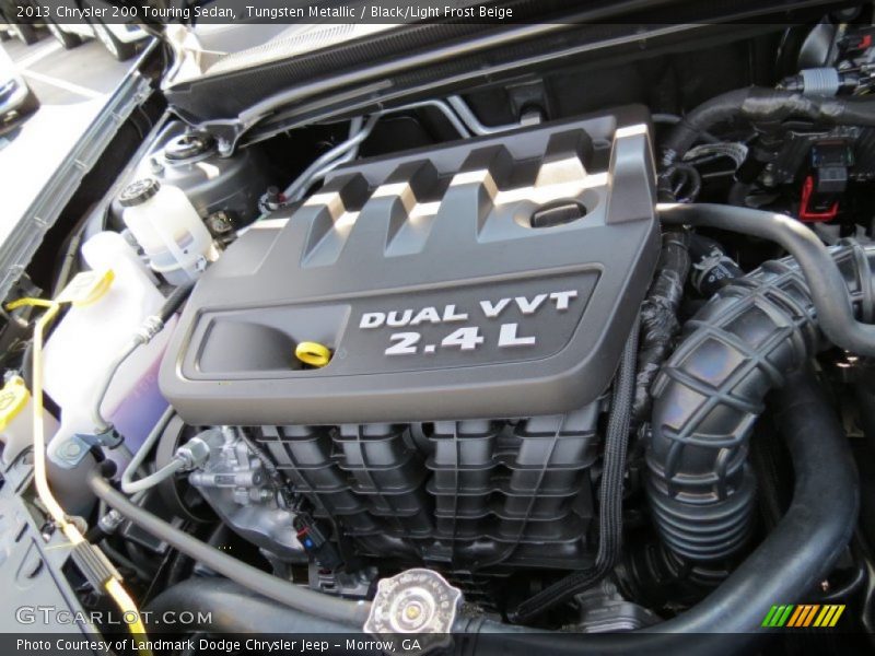 Tungsten Metallic / Black/Light Frost Beige 2013 Chrysler 200 Touring Sedan