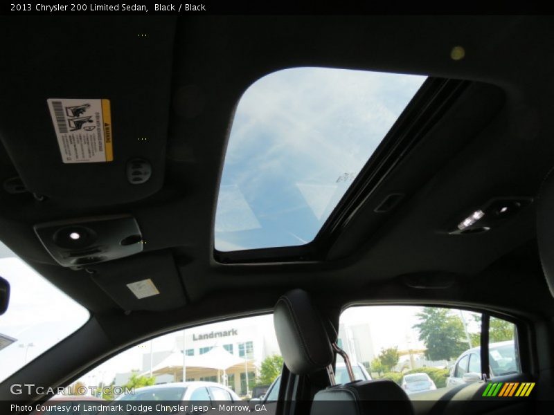 Black / Black 2013 Chrysler 200 Limited Sedan