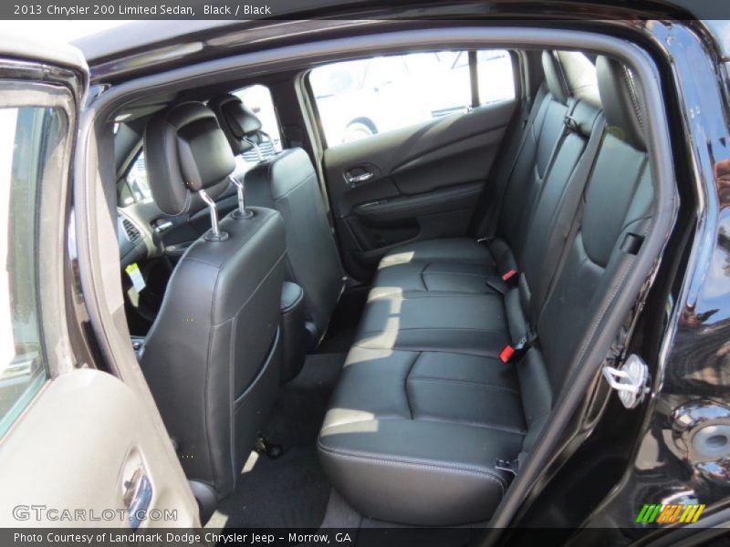 Black / Black 2013 Chrysler 200 Limited Sedan
