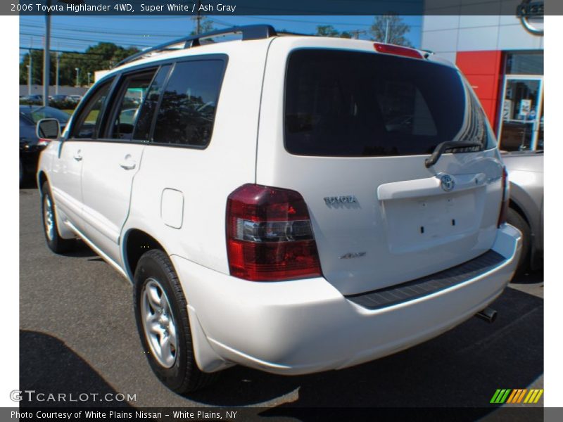 Super White / Ash Gray 2006 Toyota Highlander 4WD