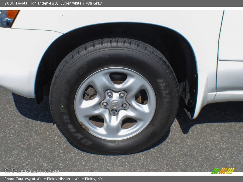 Super White / Ash Gray 2006 Toyota Highlander 4WD