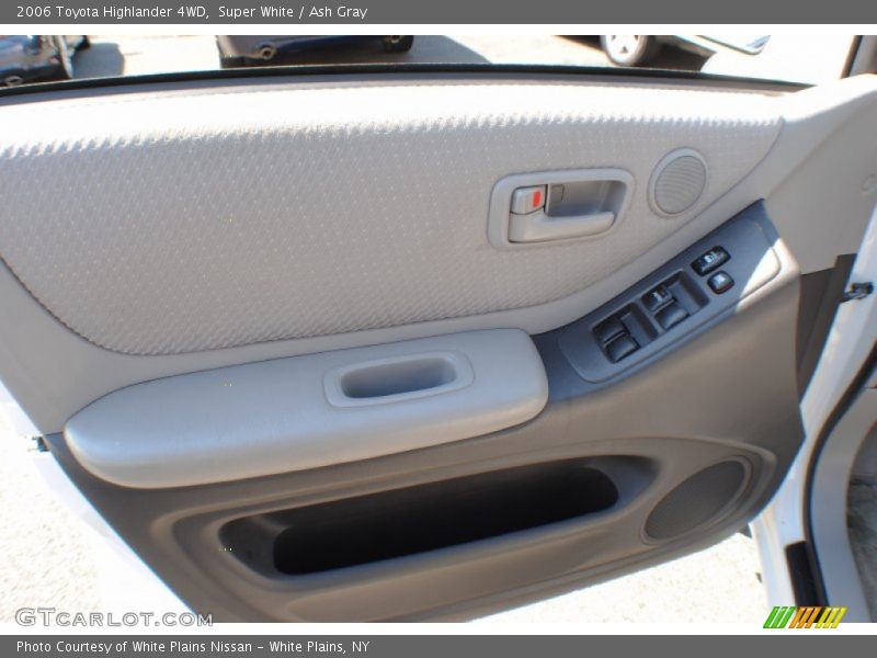 Super White / Ash Gray 2006 Toyota Highlander 4WD