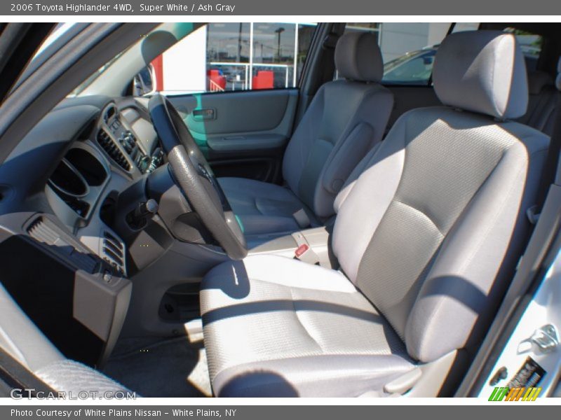 Super White / Ash Gray 2006 Toyota Highlander 4WD