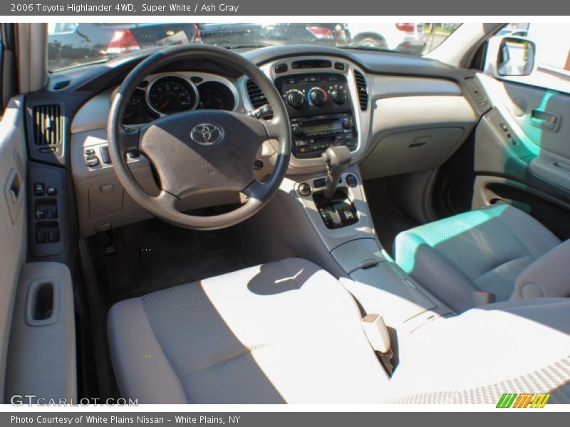Super White / Ash Gray 2006 Toyota Highlander 4WD