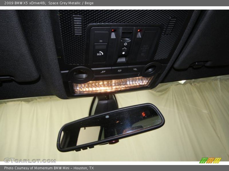 Space Grey Metallic / Beige 2009 BMW X5 xDrive48i