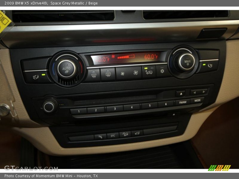 Space Grey Metallic / Beige 2009 BMW X5 xDrive48i