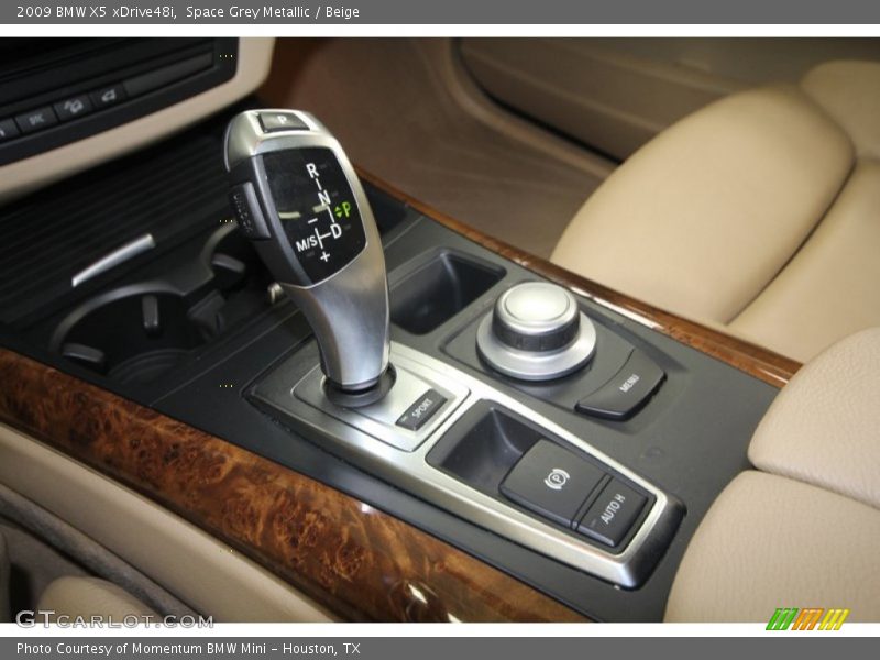 Space Grey Metallic / Beige 2009 BMW X5 xDrive48i