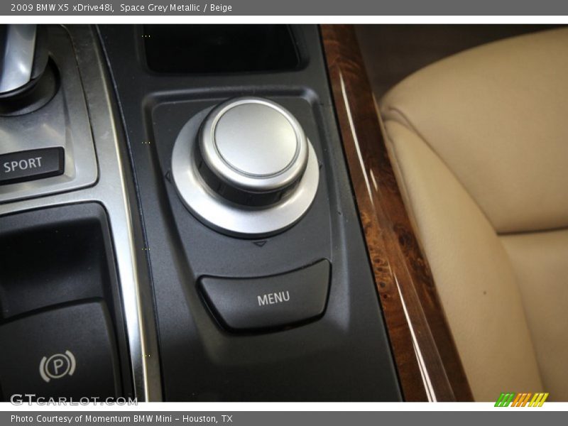 Space Grey Metallic / Beige 2009 BMW X5 xDrive48i