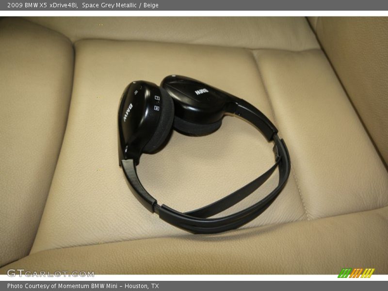 Space Grey Metallic / Beige 2009 BMW X5 xDrive48i