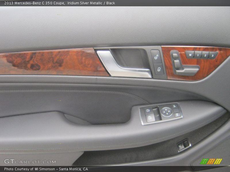 Iridium Silver Metallic / Black 2013 Mercedes-Benz C 350 Coupe