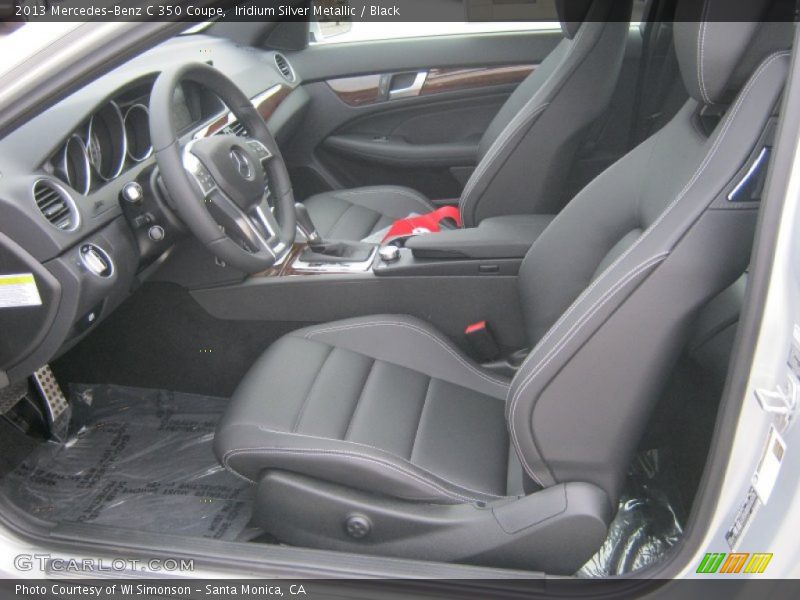  2013 C 350 Coupe Black Interior