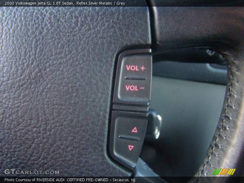 Reflex Silver Metallic / Grey 2003 Volkswagen Jetta GL 1.8T Sedan