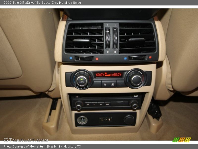 Space Grey Metallic / Beige 2009 BMW X5 xDrive48i